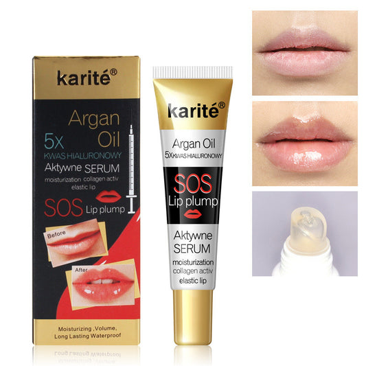 Transparent lip plumper elastic big mouth lip glaze